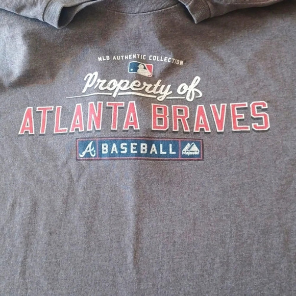 Majestic Atlanta Braves tshirt mens size medium - Picture 4 of 5